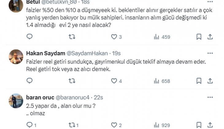 Konut ilanlarındaki ani artışlar neden oldu? Emlakçılar ev sahiplerini işaret etti!