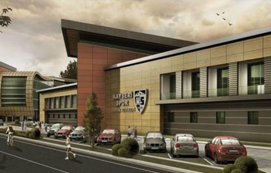 Kayserispor Tesisleri'nin kaba inşaatı bitti!