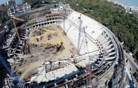 Vodafone Arena inşaatının son hali!