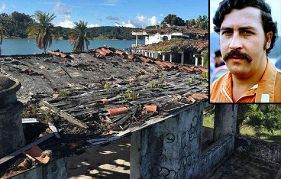Pablo Escobar'ın evi görenleri şaşırtıyor!