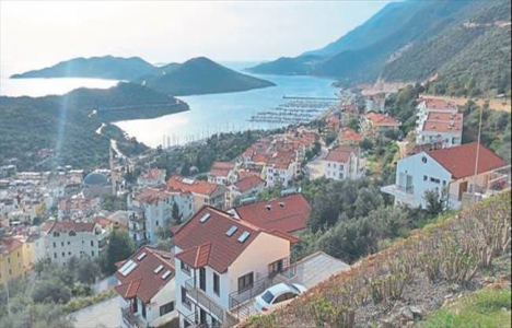 İngilizler en çok Kaş ve Kalkan'daki villaları kiralıyor!