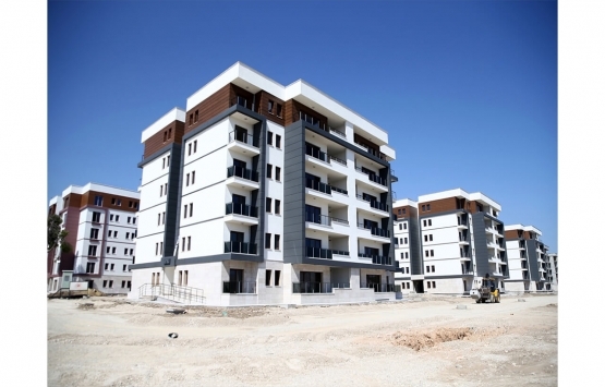 Mersin deki kentsel dönüşüm projesinin kaba inşaatı tamamlandı!