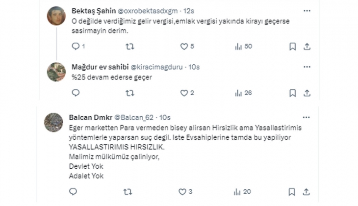 Mağdur ev sahiplerinden vergi tepkisi: TEFE TÜFE hiçe sayılıyor, yüzde 25 ile sınırlandırılıyor!
