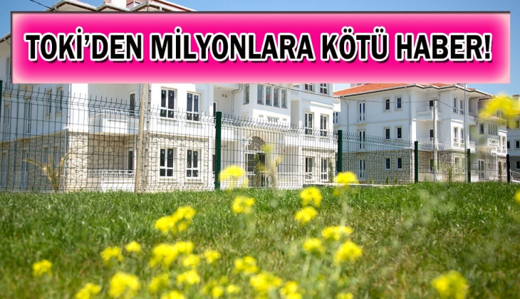 TOKİ'den ucuz konut bekleyen gurbetçilere kötü haber! 