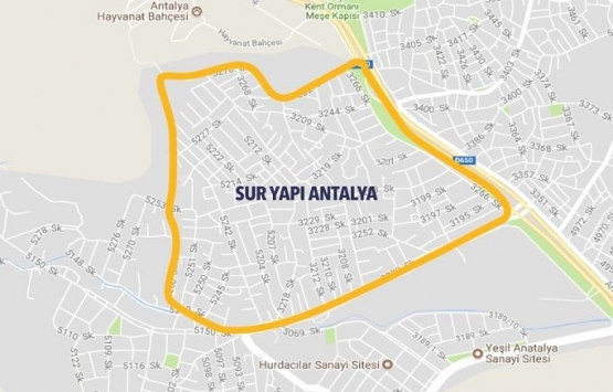 Sur Yapı Antalya da 170 bin TL den başlayan fiyatlarla!