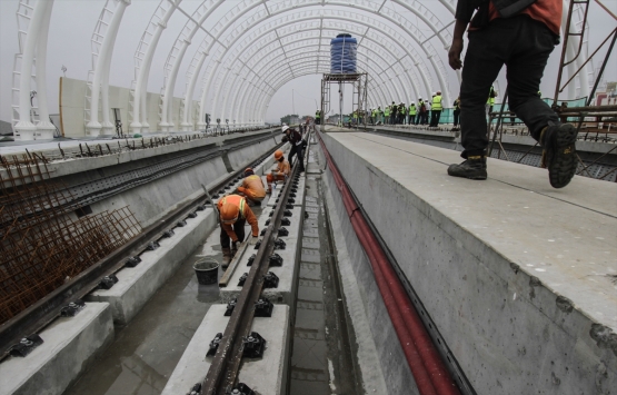 Jakarta LRT hafif raylı sistem projesinin yüzde 56 sı tamam!