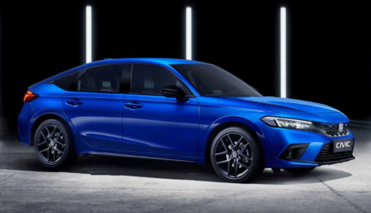 Yeni Elektrikli Honda Civic e:HEV modelinin örtüsü kalktı! Özelliklerini görünce şok olacaksınız!