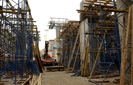 Yenimahalle Şentepe teleferik hattının 2. etabı yüzde 75 tamamlandı!