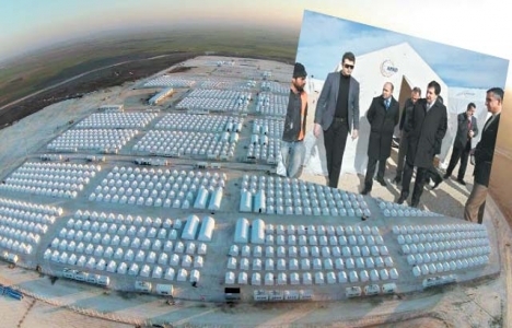 Suruç'taki çadır kentin inşaatı tamamlandı!