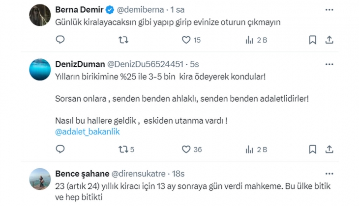 Kiracıların sözleşme ihlaline, imza inkarı ve benzeri yalanlarla ev sahibini mağdur etmesine neden göz yumuluyor?