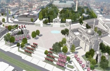 Beyazıt Meydanı'ndaki çalışmalar hızla devam ediyor!