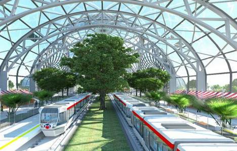 Büyükçekmece metro gar projesinin görselleri yayınlandı!