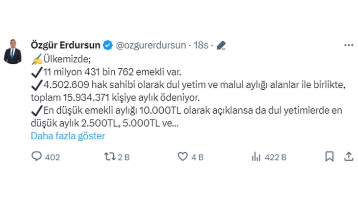 Emekliye seyyanen zam verilebilir! SGK uzmanı rakam rakam hesapladı: Ortalama emekli maaşı 12 bin 500 TL...