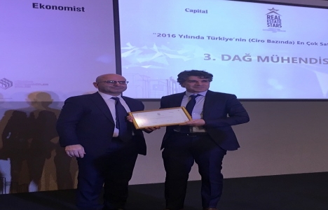 Türkiye’nin Gayrimenkul Liderleri ödüllerinden ikisi Dağ Mühendislik e!