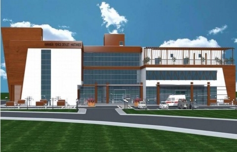 Karabük Yenice Devlet Hastanesi'nin inşaatında son durum!