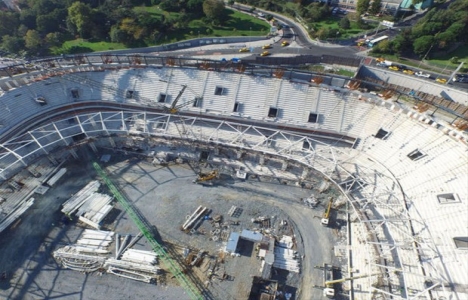 80 karede Vodafone Arena nın inşaat süreci!