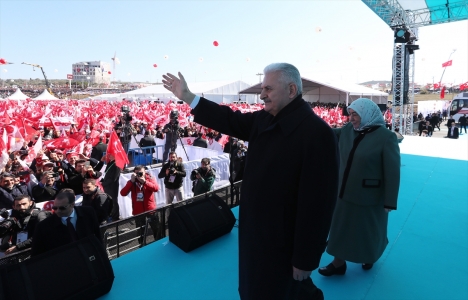 1915 Çanakkale Köprüsü'nün temel atma töreni başladı!
