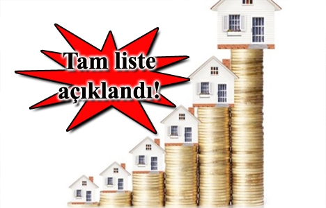 İşte 2014'ün en çok gayrimenkul vergisi ödeyenleri!