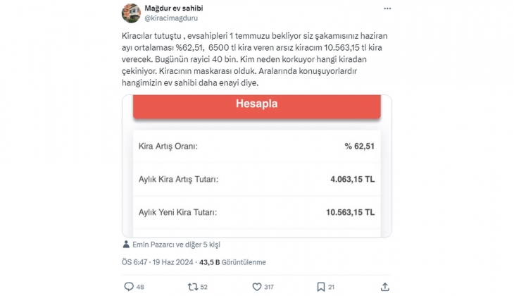 1 Temmuz dan sonra 6 bin 500 TL kira veren, 10.563 TL ödeyecek! Kiralar rayiç bedelleri yakalayacak mı?