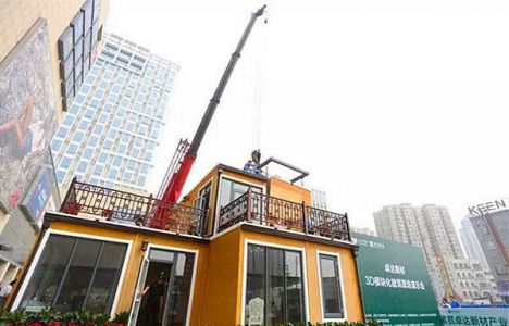 İşte 3D yazıcı ile yapılan villa!