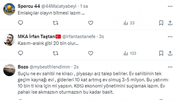 Deprem bölgesinde kira krizi: Yaşlı binadaki evin kirası 2 ayda 3 bin TL arttı!