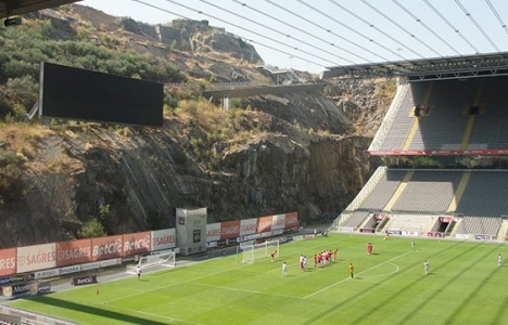 İşte Braga'nın ilginç stadı!