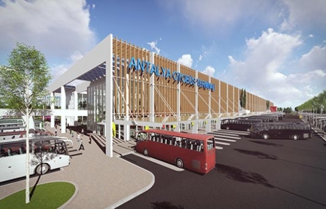 Antalya'ya modern otobüs terminali inşa edilecek!
