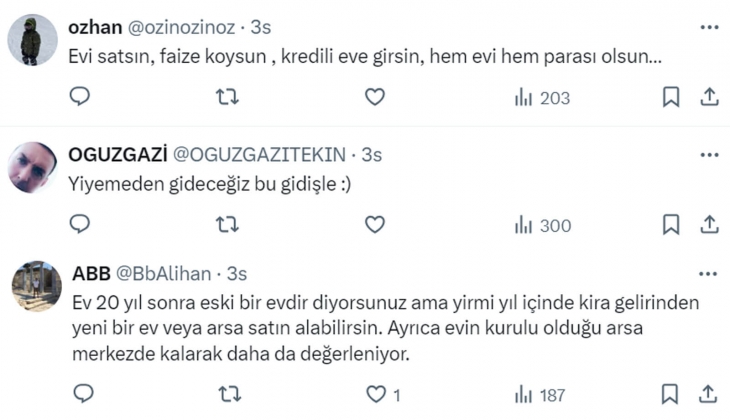 Ekonomist Mert Başaran, evimi satayım, faize koyayım diyenleri uyardı: Evler çökecek satın diyenlere kanmayın! 