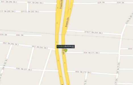 Park Avenue Ankara harita!