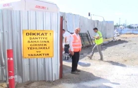 Mecidiyeköy-Mahmutbey Metrosu inşaatında kaza! 