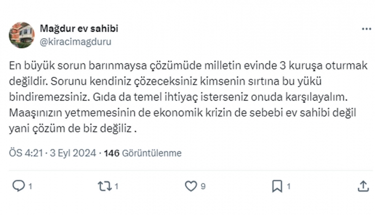 Kiralar asgari ücretin yarısına düşmeden refah olmaz önerisi: Şu an mütevazı bir ev kirası 2 asgari ücret seviyesinde!
