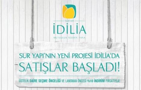 Sultanbeyli IDILIA'da Sur Yapı'dan yüzde 10 indirim avantajı!