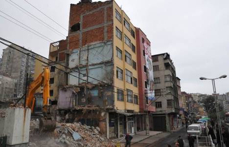 Çömlekçi'deki 15 binanın yıkımı tamamlandı!