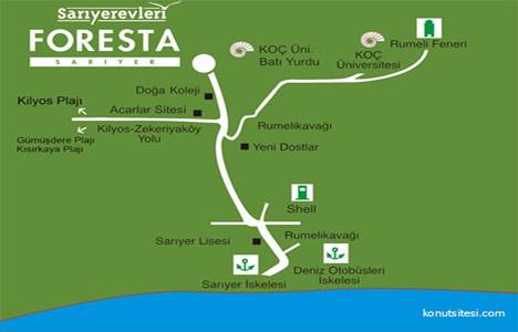 Sarıyer Foresta fiyat listesi!