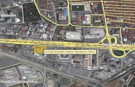 Avrupa Konutları Ataköy de metrekaresi 8 bin 500 TL ye!