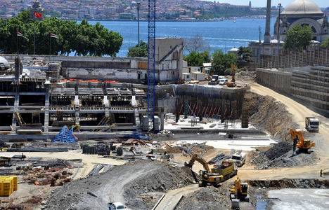 Vodafone Arena inşaatından yeni fotoğraflar!
