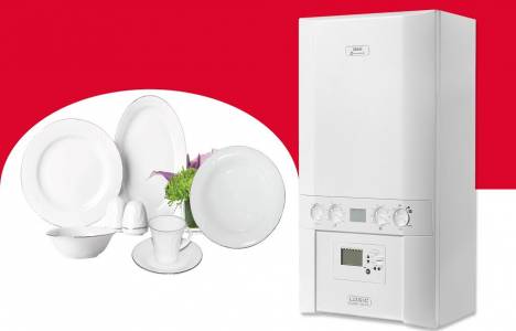 Termo Teknik Logic Yoğuşmalı Kombi porselen yemek takımı hediye ediyor!