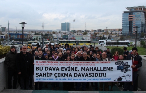 Sarıyerliler gecekondu tapularını istiyor!