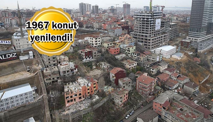 İstanbul'un 4 ilçesinde kentsel dönüşüm için gaza basıldı!  Riskli binalar tek tek yıkılıyor