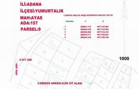 Adana Yumurtalık Ayas Mahallesi’ndeki sit alanı için karar!