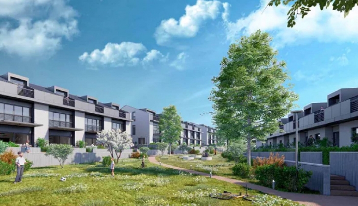 Zekeriyaköy Kuzeybükü 4 gün sonra görücüye çıkıyor! Zekeriyaköy e çelik yapı güvencesiyle 42 sıralı villa!