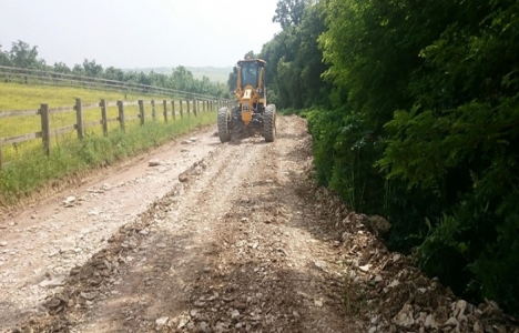 İzmit Akmeşe'deki 1500 metrelik yol genişletildi!