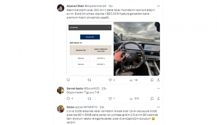 1.5 milyon TL ye sıfır hangi otomobil alınır?