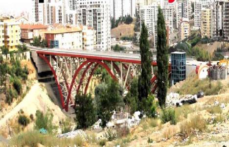 Ankara'ya yapılan yeni çelik köprü ulaşımı rahatlatacak! 