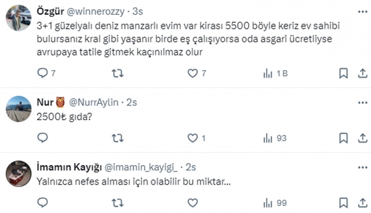 Ortalama ev kirası bile 11 bin TL! İzmir de 17 bin TL asgari ücret ile yaşanabilir mi? Vatandaşlar isyan etti!