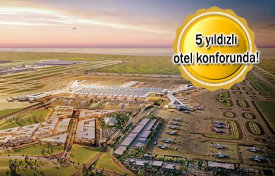 THY'den 3. havalimanına 6 bin metrekarelik lounge!