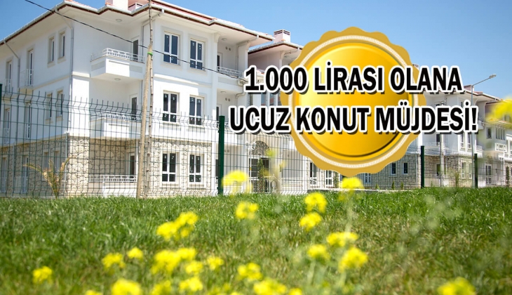 TOKİ'den büyük müjde! Başvurular başladı! Kıyıda köşede 1.000 liranız varsa hemen siz de başvurun!