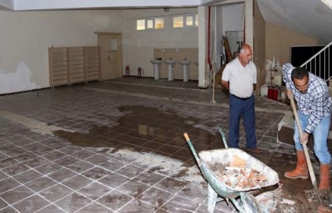 Erzurum'da FETÖ kız yurdu PÖH'ün oldu!