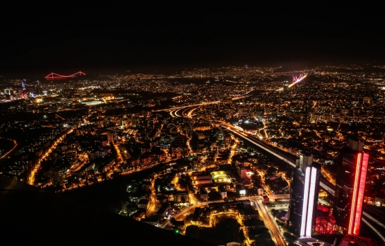 261 metreden İstanbul!