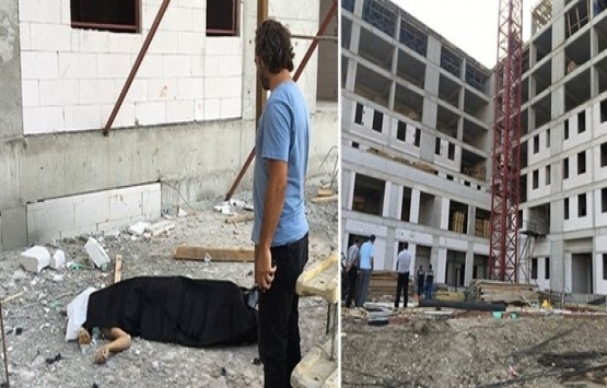 Bursa'da 7'nci kattan düşen inşaat işçisi öldü!